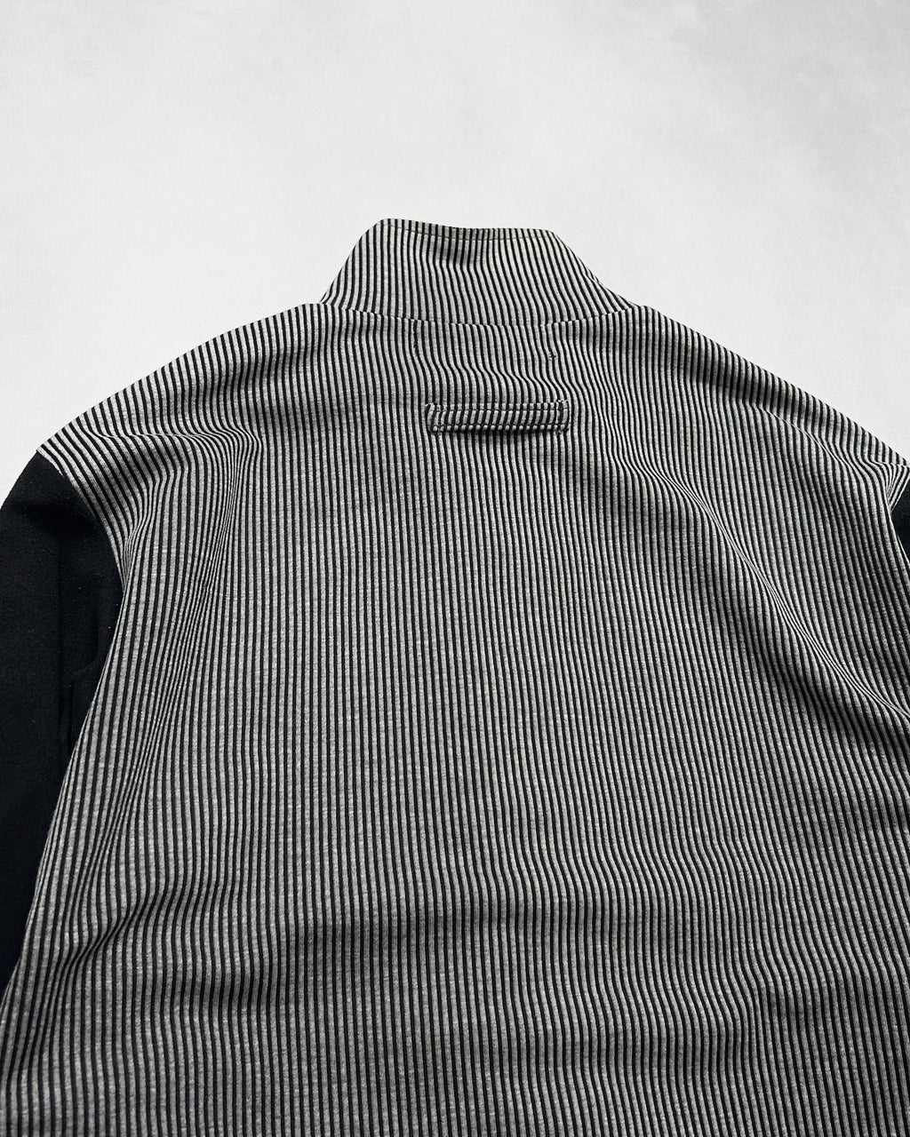Jean Paul Gaultier Striped Half-Zip Top