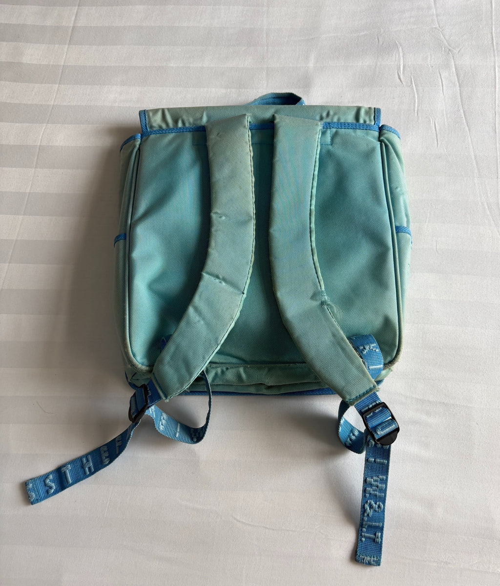 Walter Van Beirendonck W&Lt Pukpuk Blue Slogan Vintage Backpack