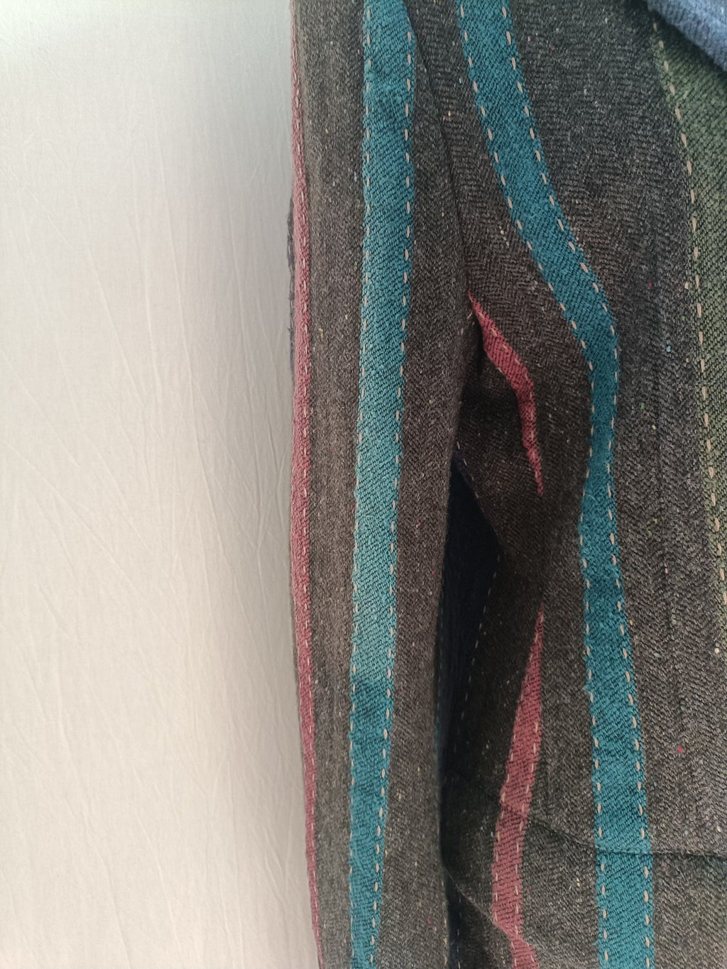 Yohji Yamamoto Striped Wool Jacket