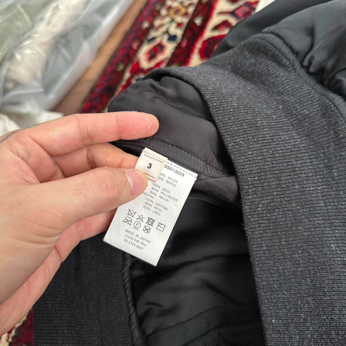 visvim 18AW MA1 JKT Mud-Dyed Jacket