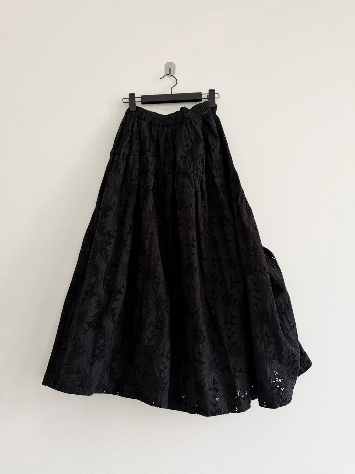 Comme Des Garcons Rei Kawakubo main line openwork crochet skirt