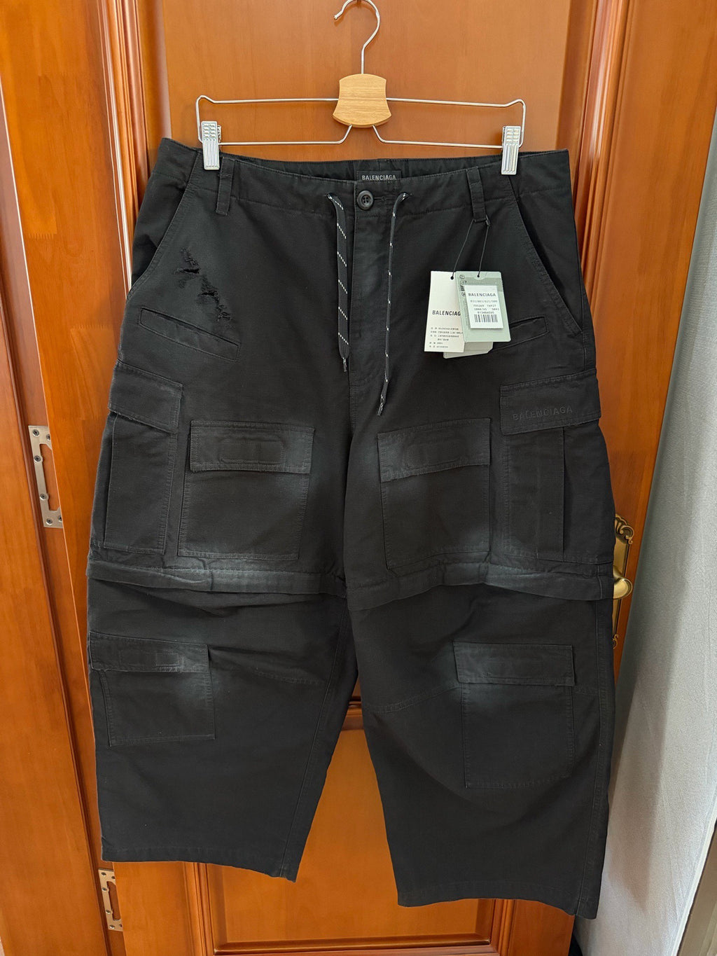 Balenciaga Washed Vintage Cargo Shorts