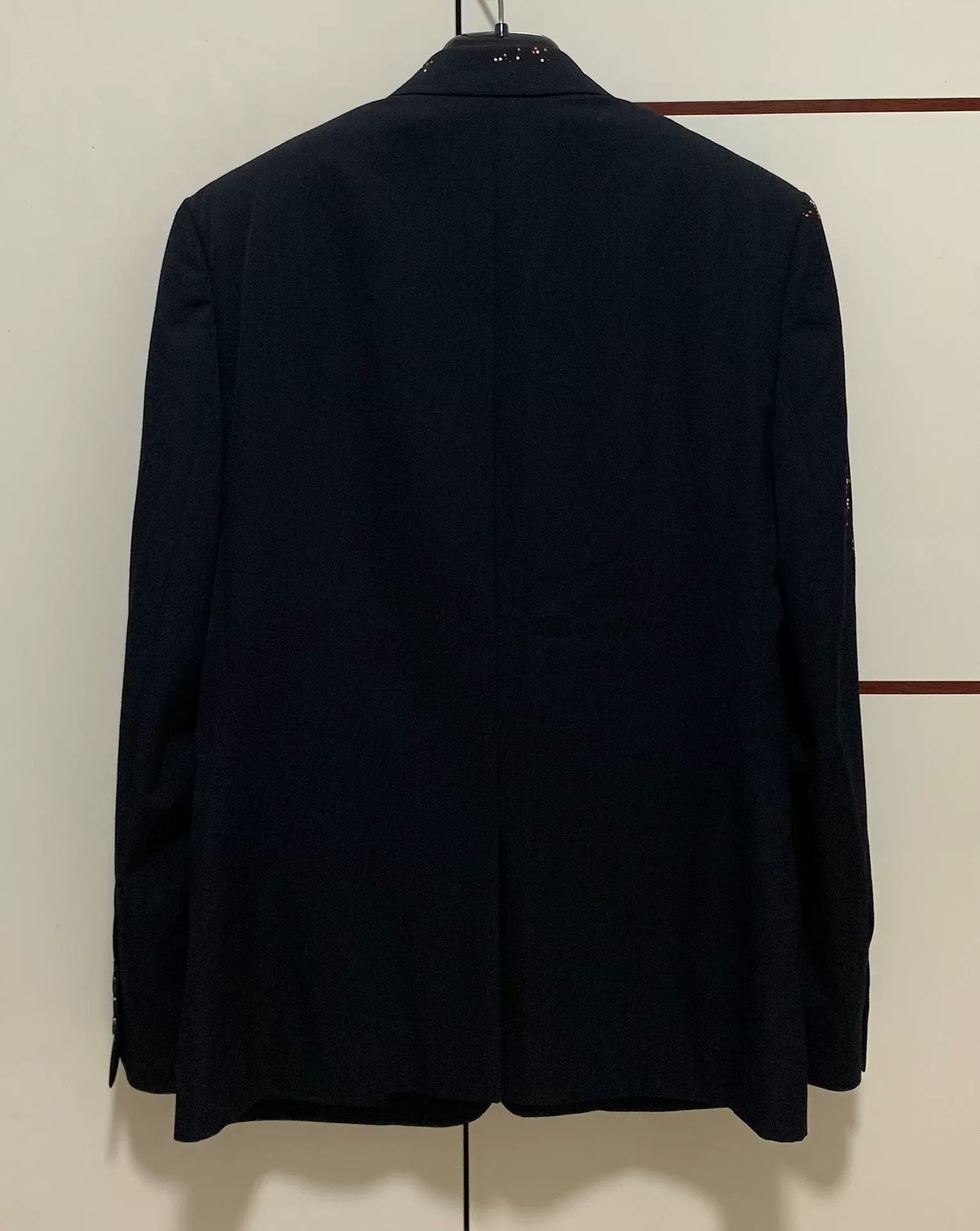Dior Homme 17FW Black Studded Suit