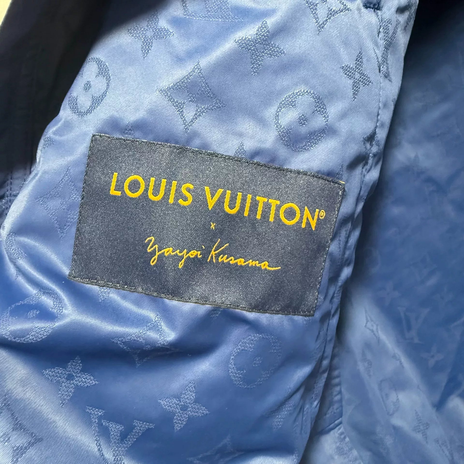 Louis Vuitton Yayoi Kusama Tone-On-Tone All-Over Print Zip Hoodie