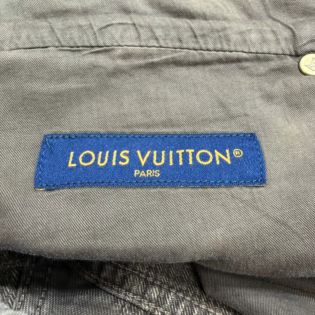 Louis Vuitton Plaid Denim Jeans