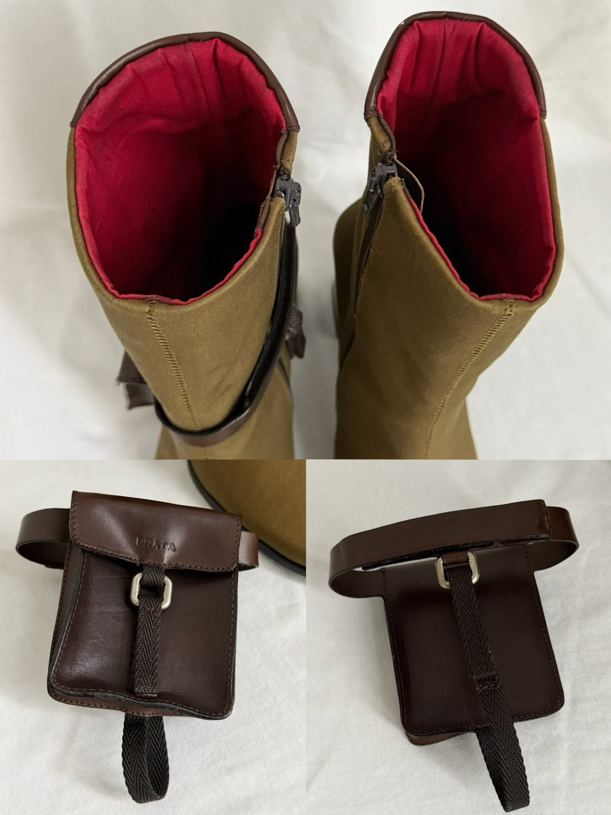 Prada Beige Boots