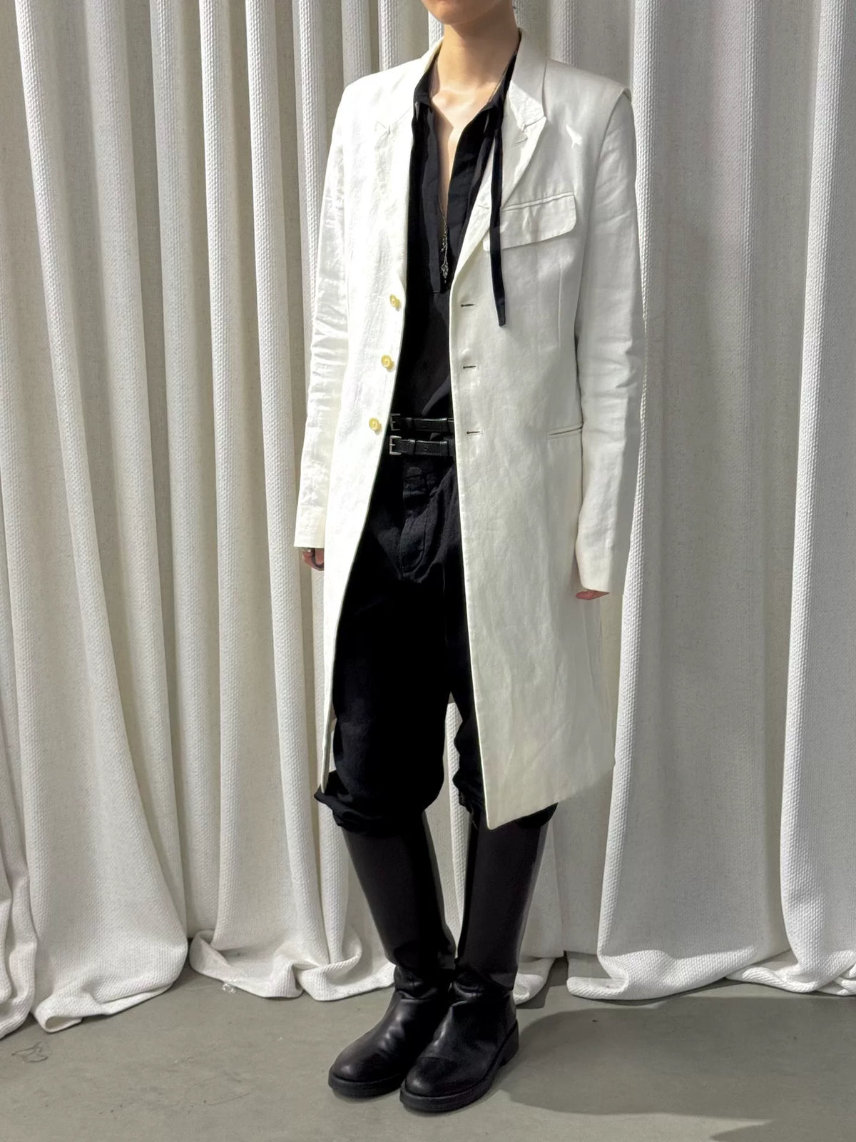 Ann Demeulemeester｜SS2015 Showpiece Knight Coat