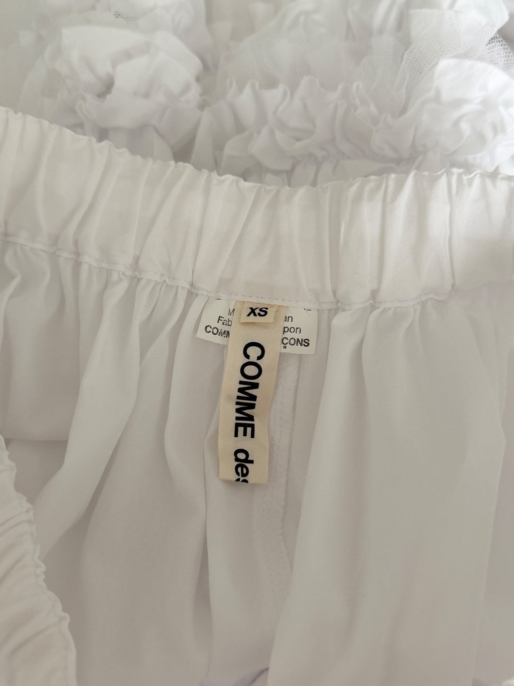 Comme Des Garcons 18AW Heavy Lace Skirt - Devines