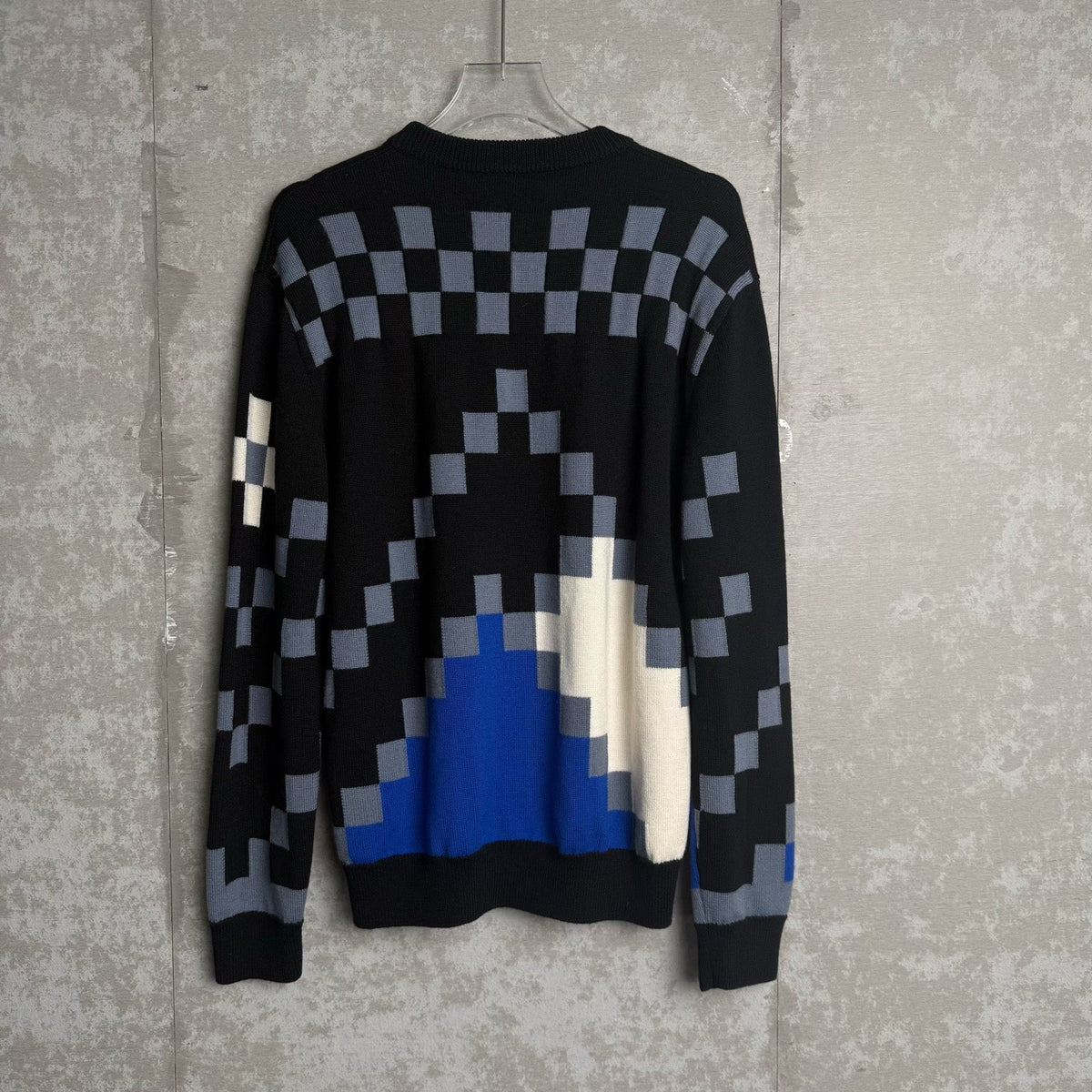Louis Vuitton Mosaic Logo Knit Sweater