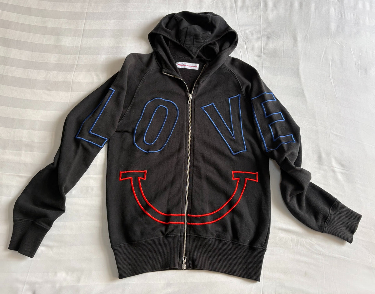 Walter van Beirendonck embroidered hoodie jacket