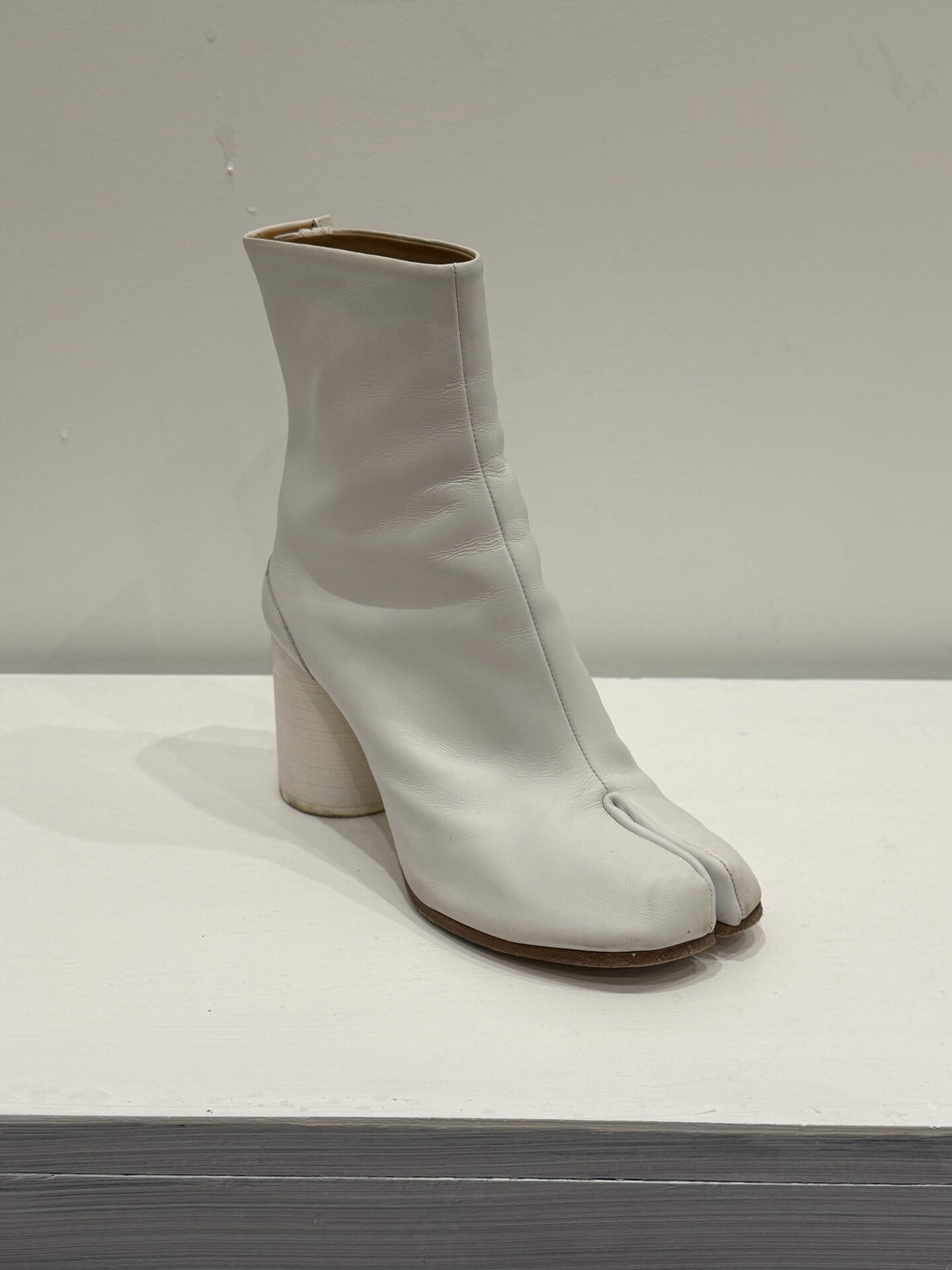 Maison Margiela Tabi High Heel Leather Boots