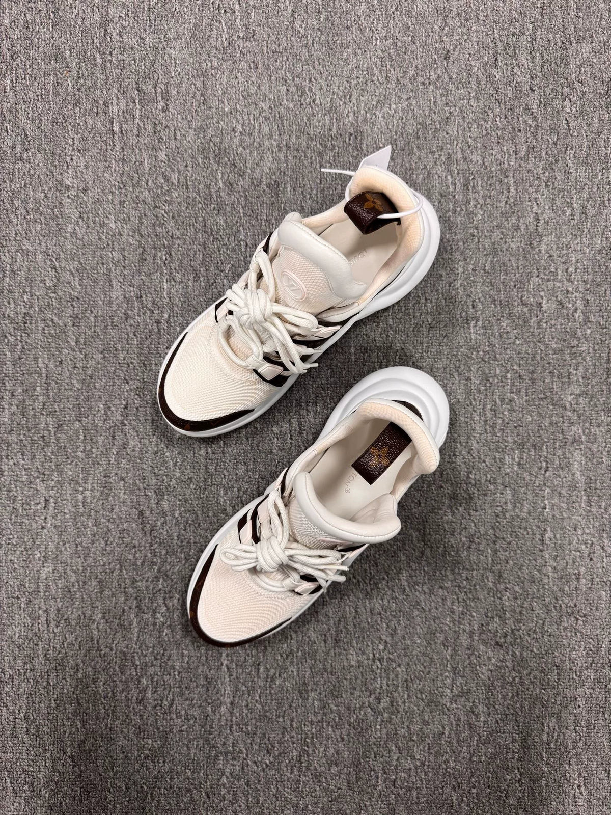 Louis Vuitton Monogram White Arch Sneakers