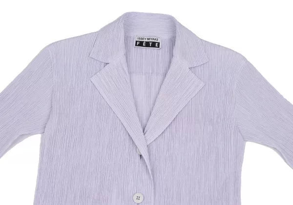 Issey Miyake Vintage Purple Pleated Top