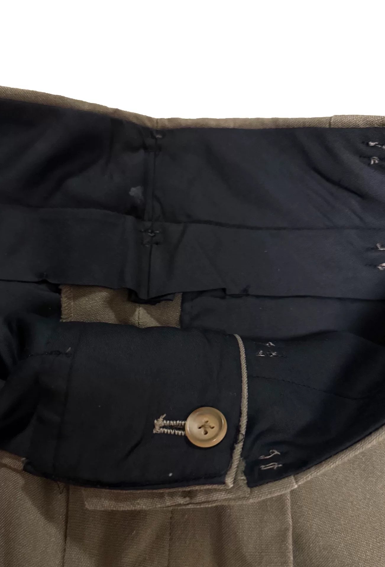 Yohji Yamamoto Pour Homme Mainline Silk Dress Pants