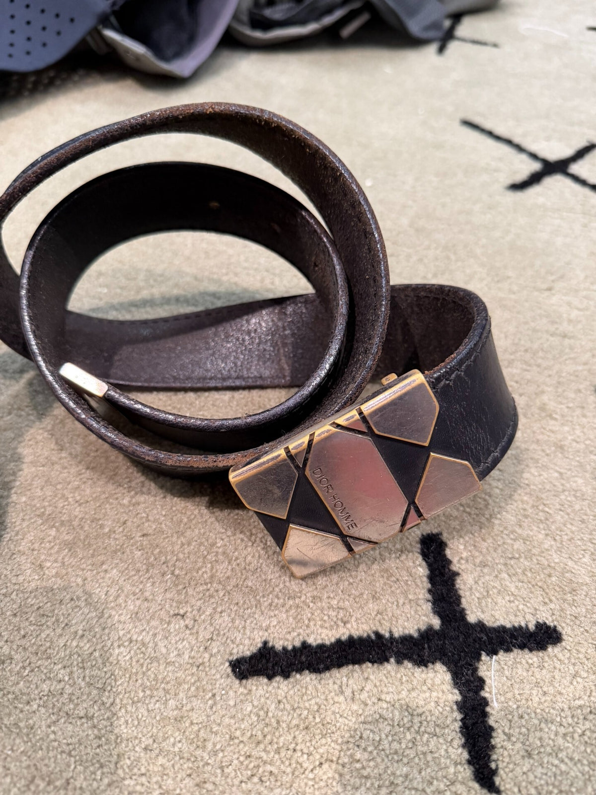 Dior SS07 Metal Python Belt by Hedi Slimane