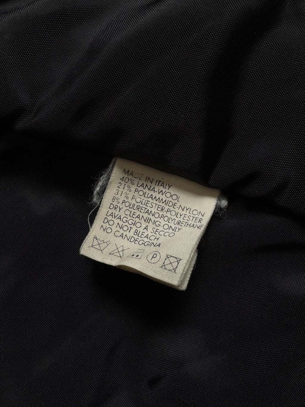 Dirk Bikkembergs AW97 Wool Coat