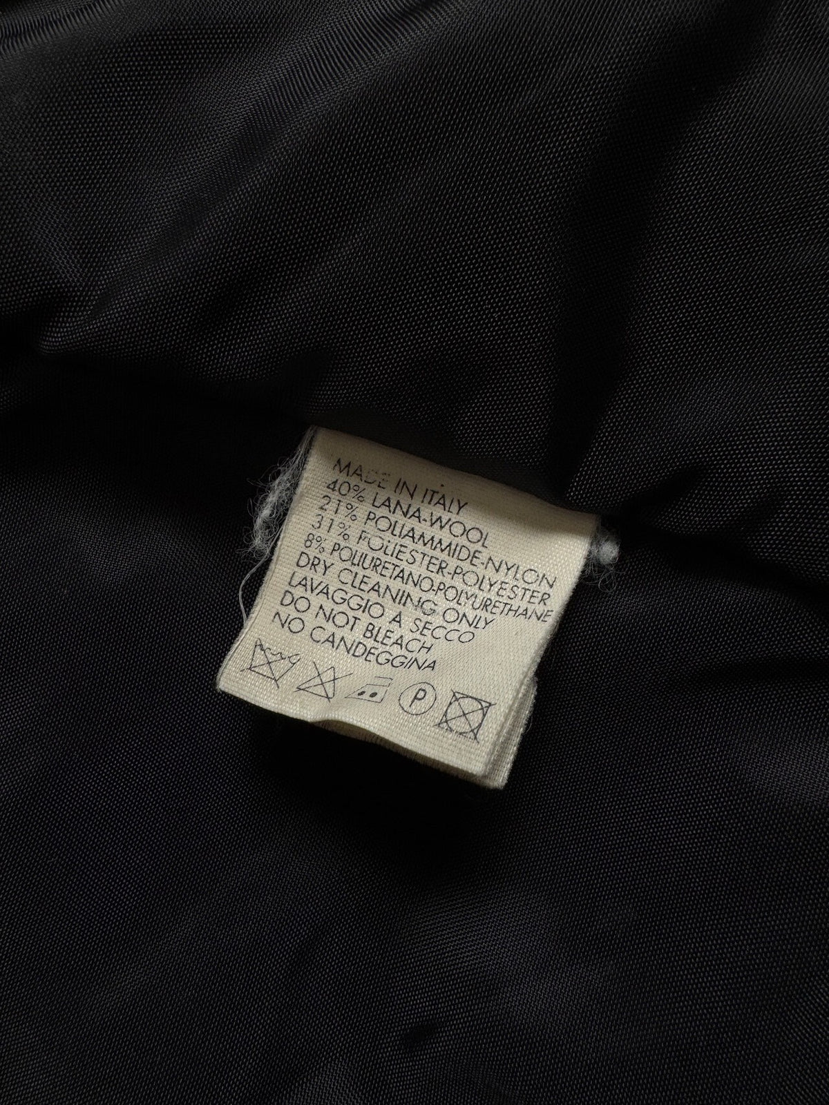 Dirk Bikkembergs AW97 Wool Coat