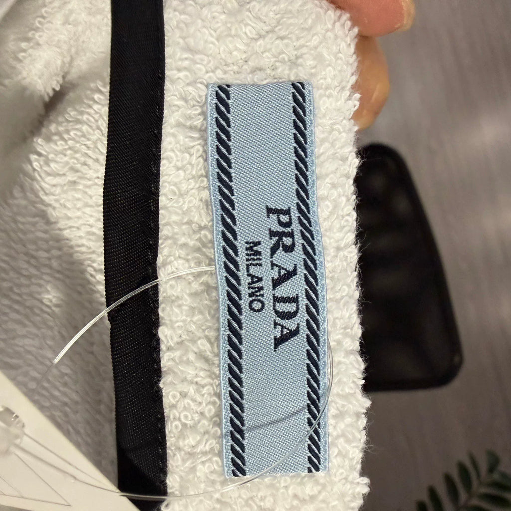 Prada Triangle Logo Skirt