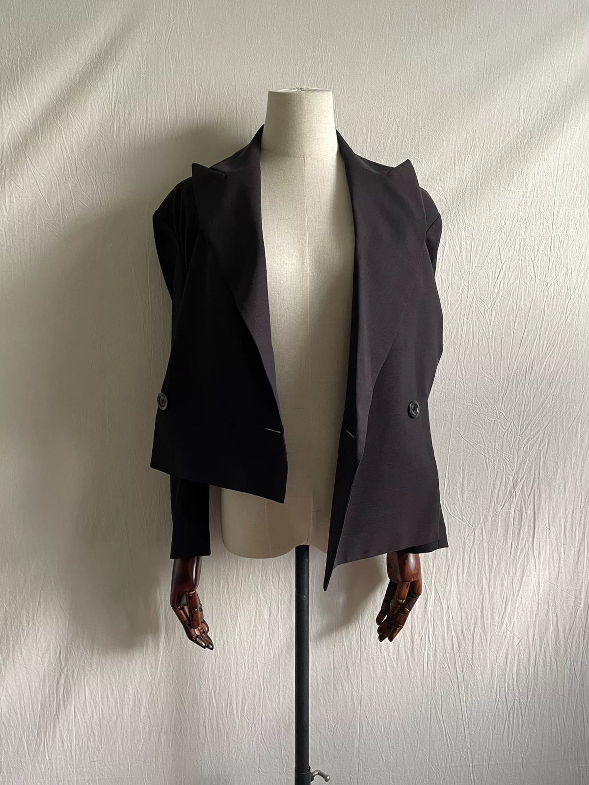 Yohji Yamamoto 01SS Deconstructed  Wool Jacket
