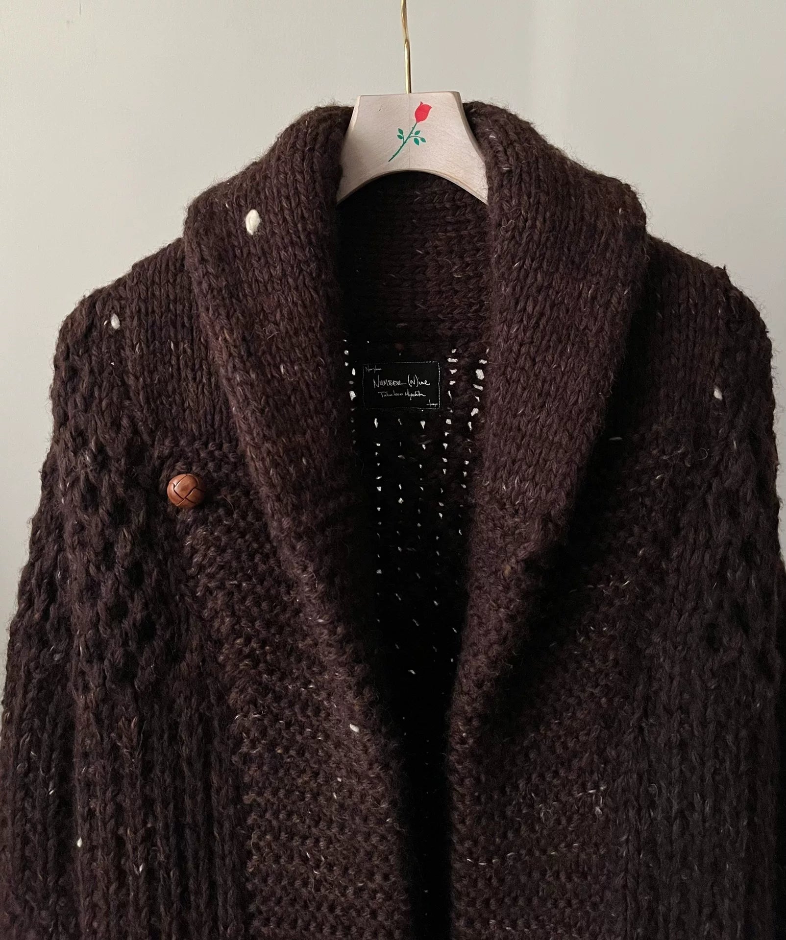 Number (N)ine 08AW "My Own Private Portland" cardigan