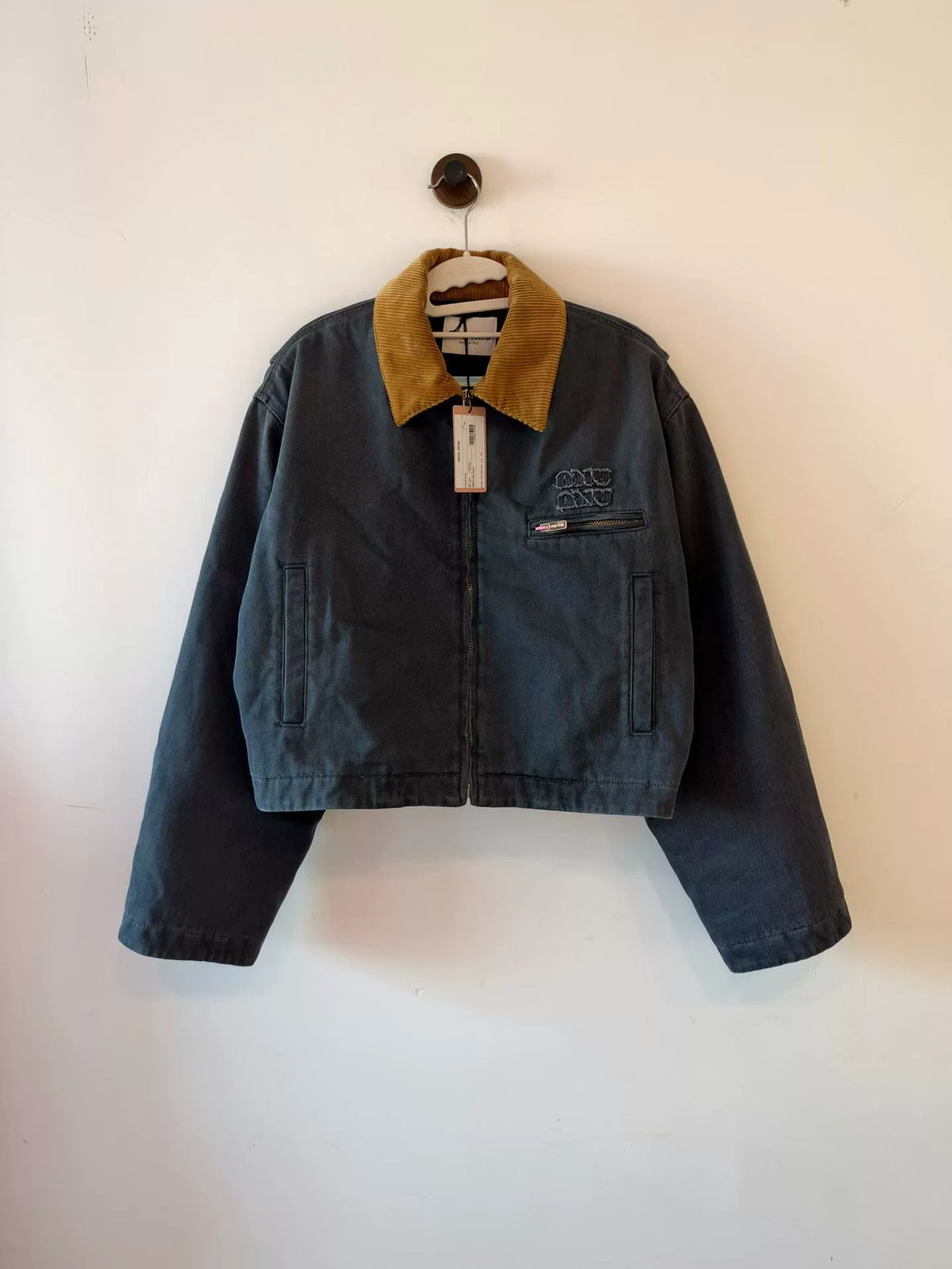 Miu Miu Corduroy Collar Jacket