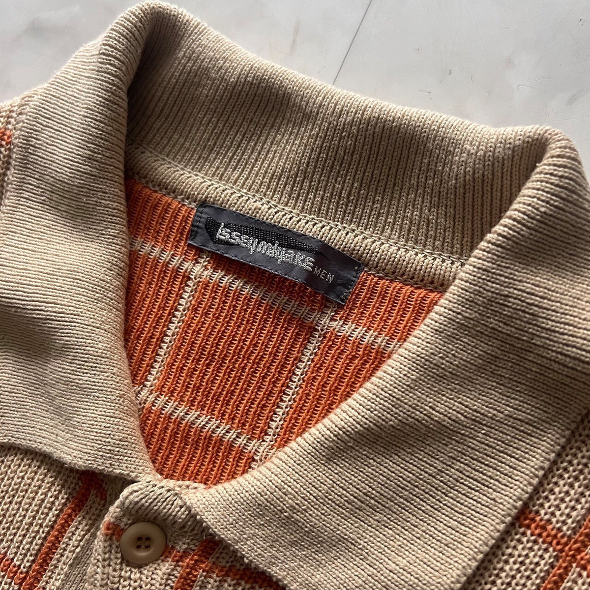 Issey Miyake 1980s Cotton Linen Knit Top