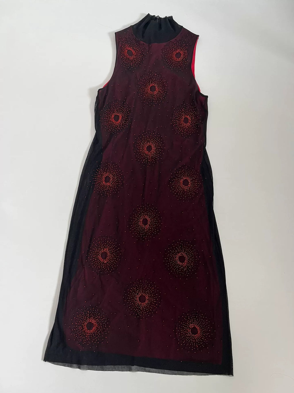 Vivienne Tam Beaded Tulle Dress