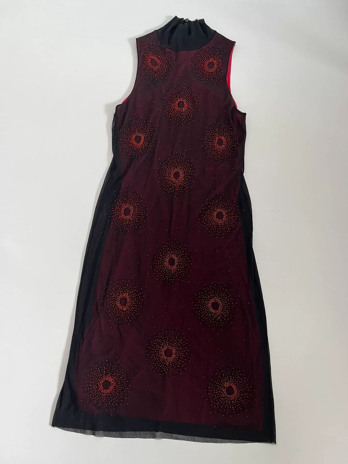 Vivienne Tam Beaded Tulle Dress