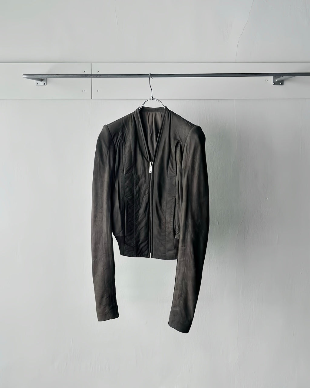Rick Owens SS04 Lambskin Zip-Up Jacket