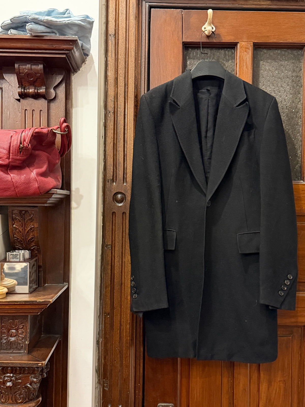 Ann Demeulemeester 2000s Wool Coat