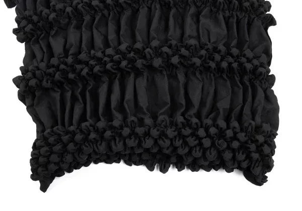 Issey Miyake Vintage Black Pleated Top