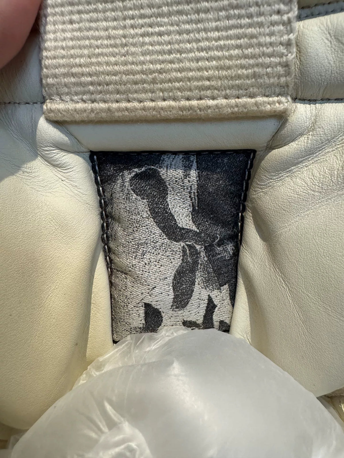 Rick Owens Inverted-Triangle White Black Sneakers