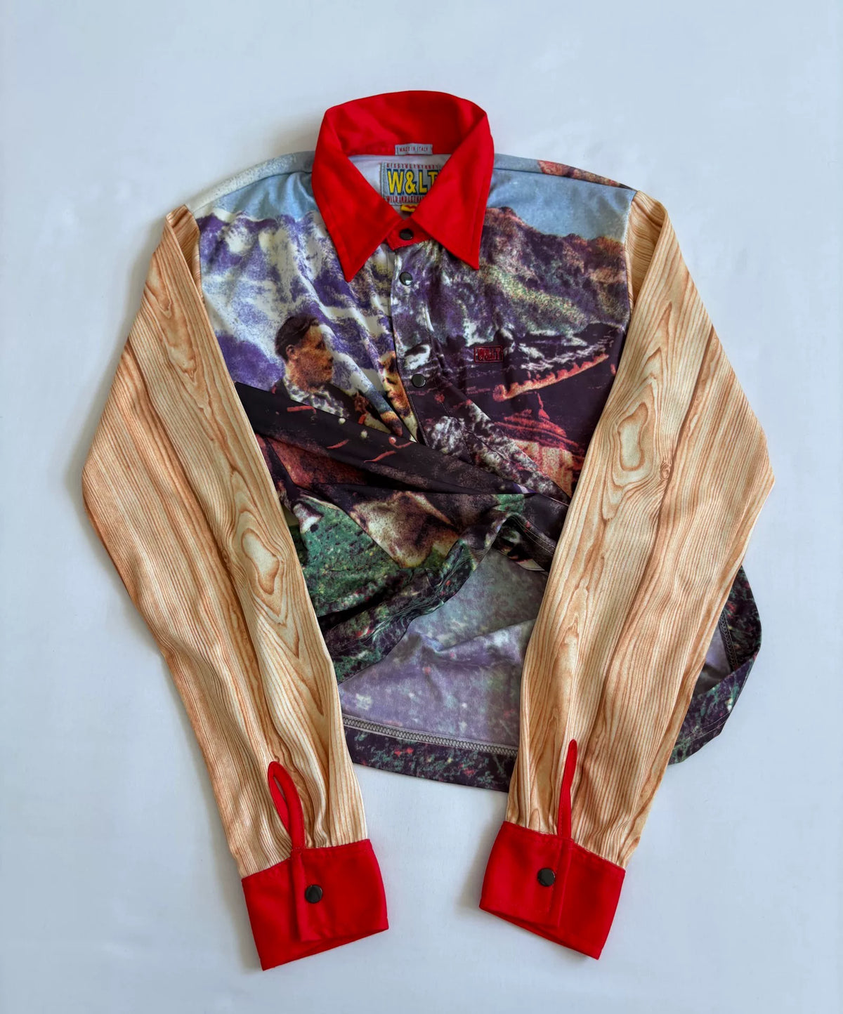 Walter Van Beirendonck signature style printed shirt