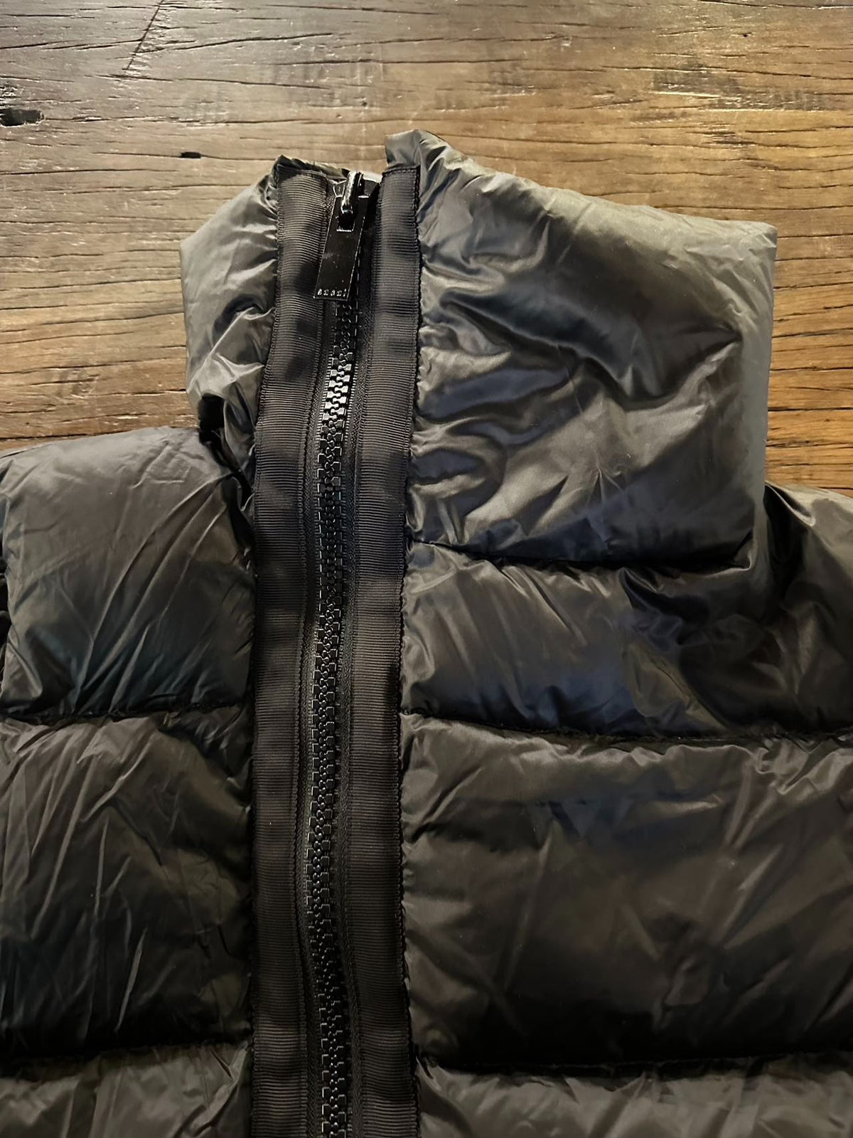 sacai FW16 Luck Black A-Line Puffer Down Jacket