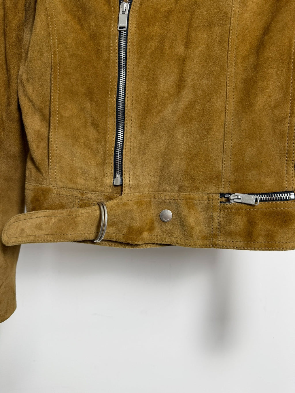 Saint Laurent Paris SLP 16ss Suede Biker Jacket