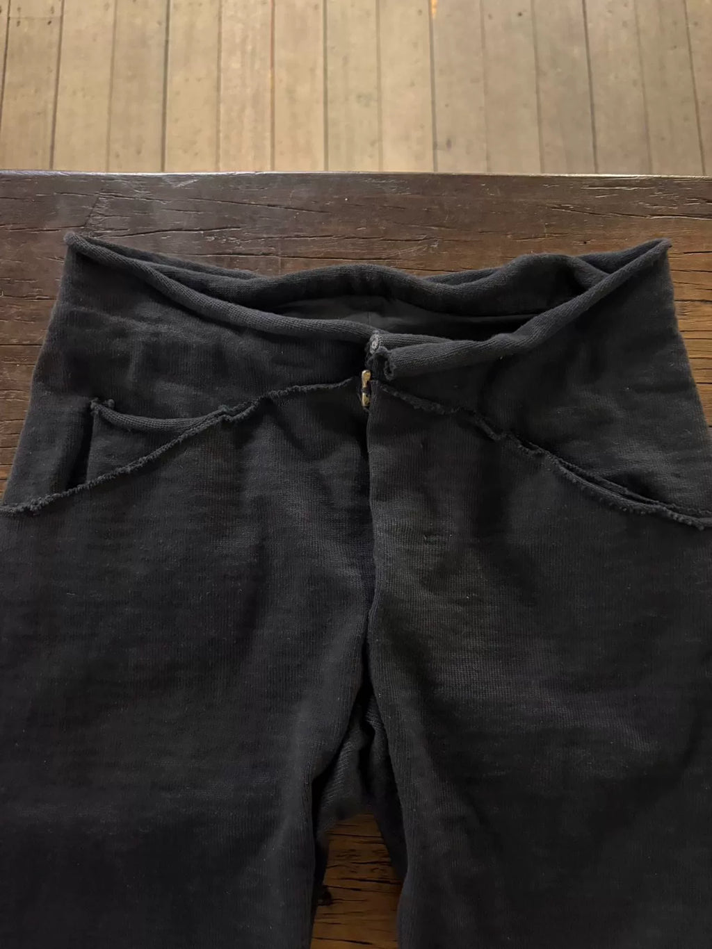 M.A+ FW15 Black 5 Pockets Cotton Trousers