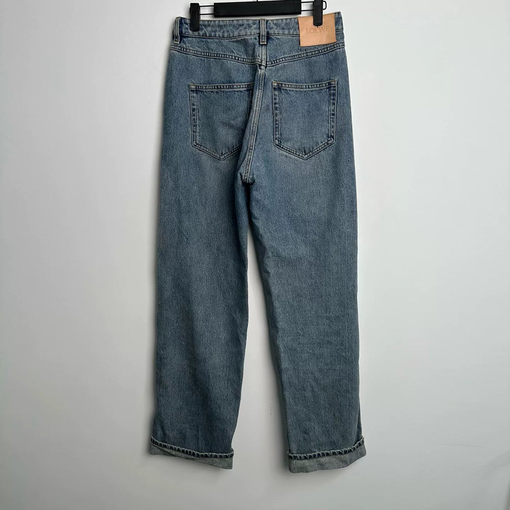 Loewe Deconstructed Denim Jeans