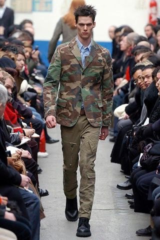Comme Des Garcons 06AW Reconstructed Camo Jacket