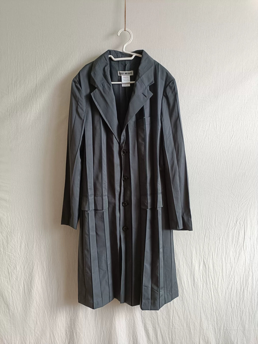 Issey Miyake Black Trench Coat