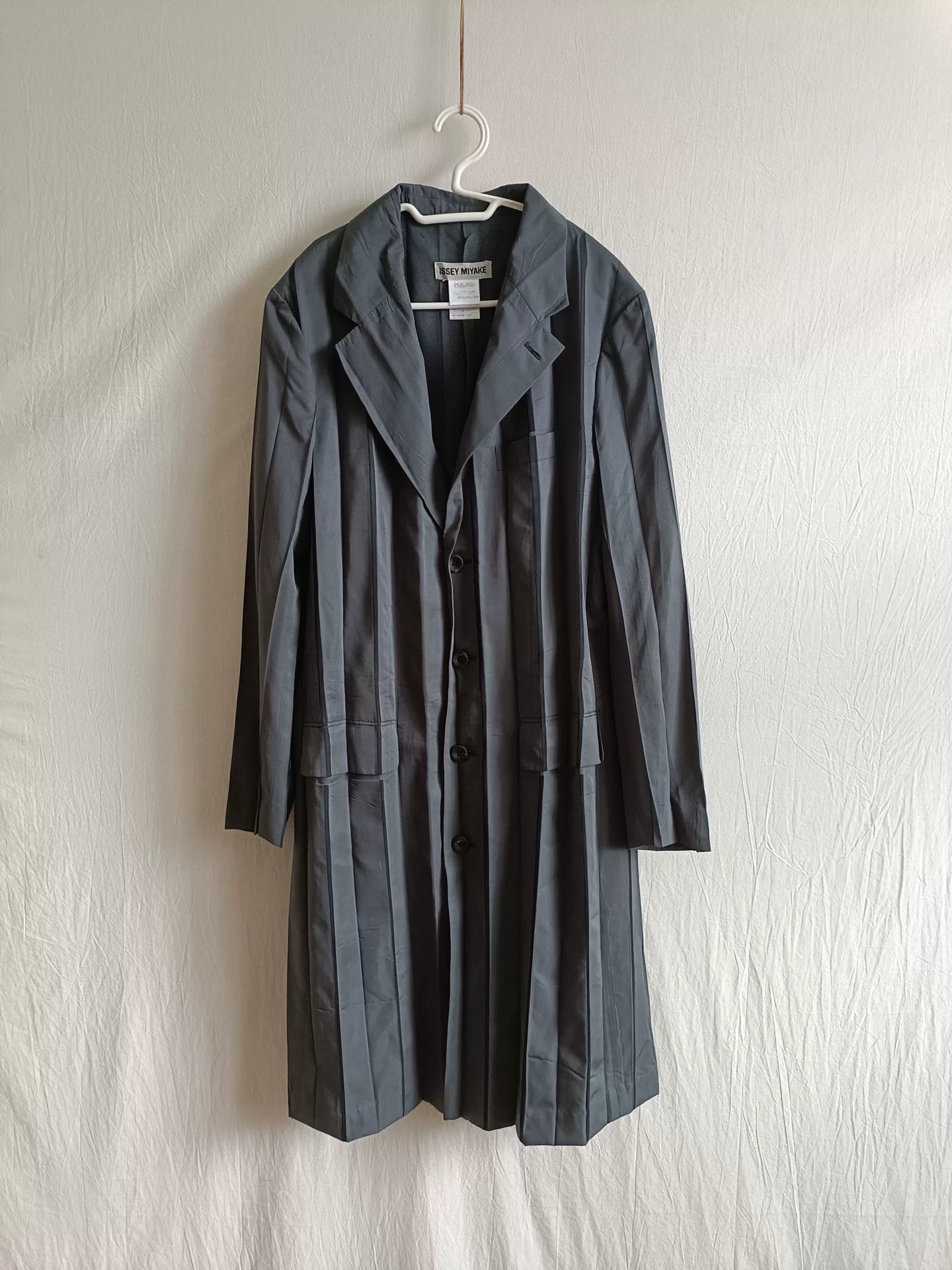Issey Miyake Black Trench Coat