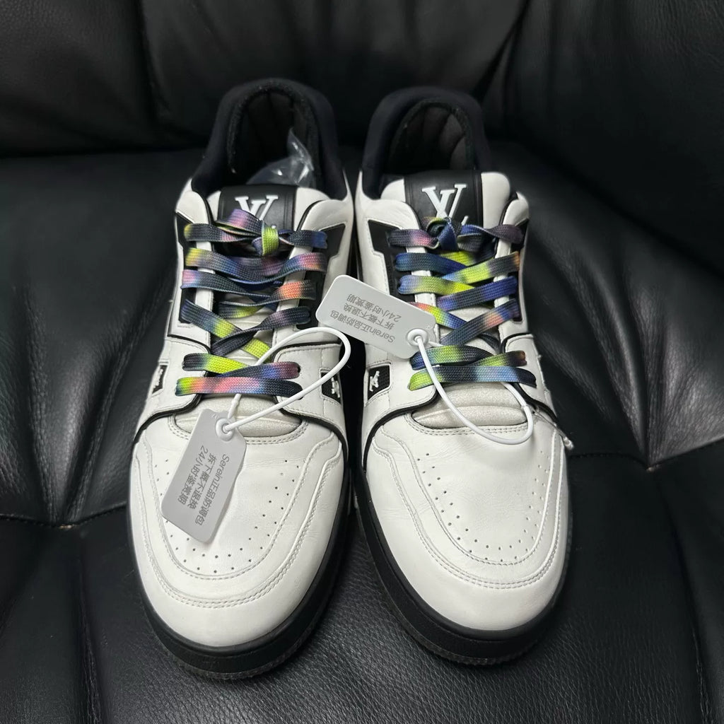 Louis Vuitton Leather Low-Top Trainer Sneakers