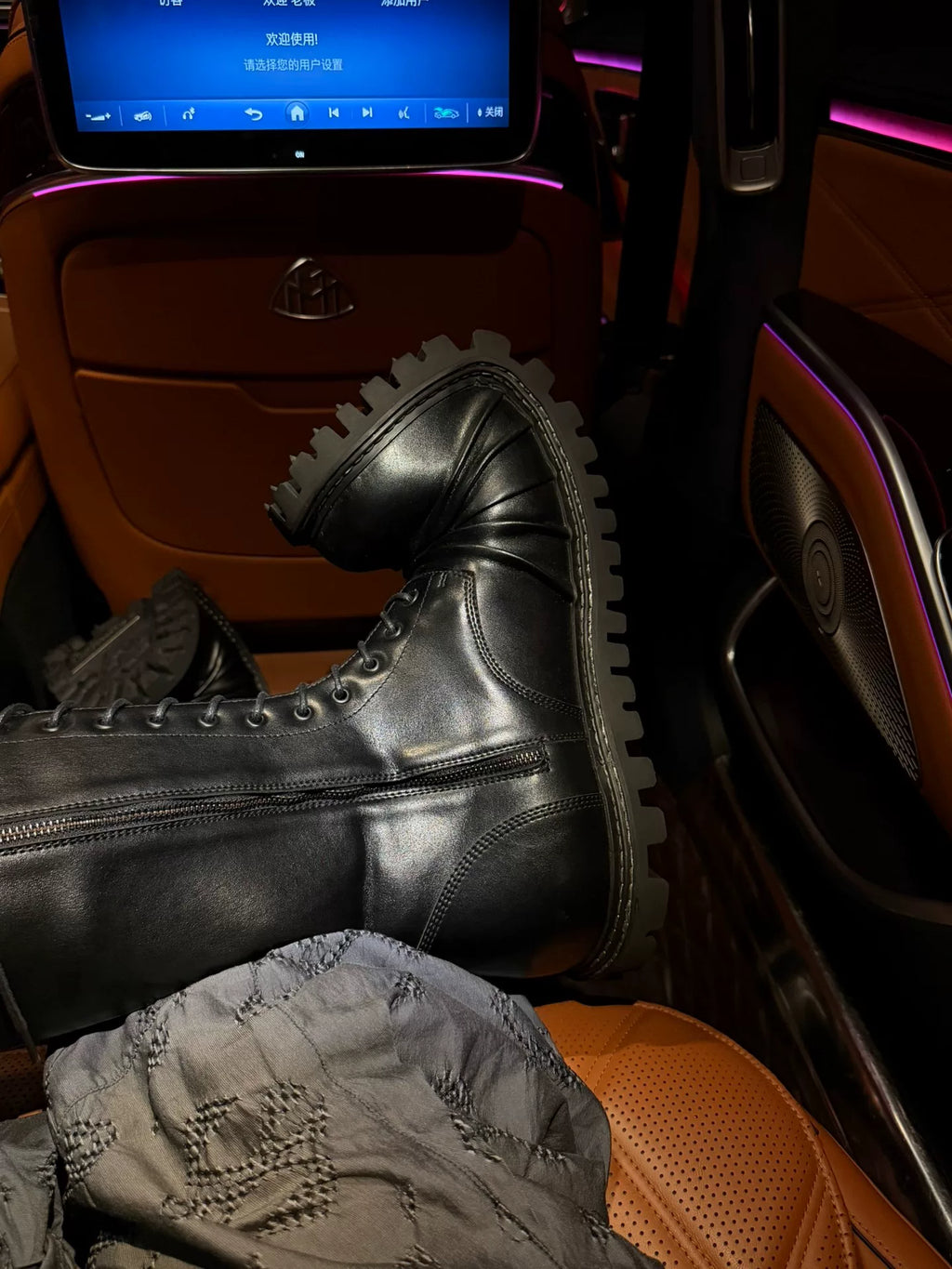 rombaut 25fw folding military boots