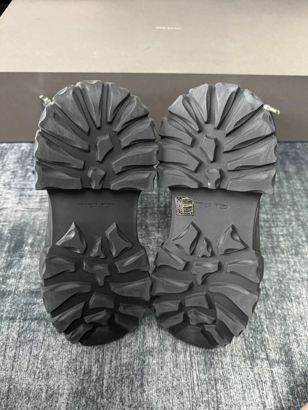 Rick Owens Octopus Lace-Up Military Boots