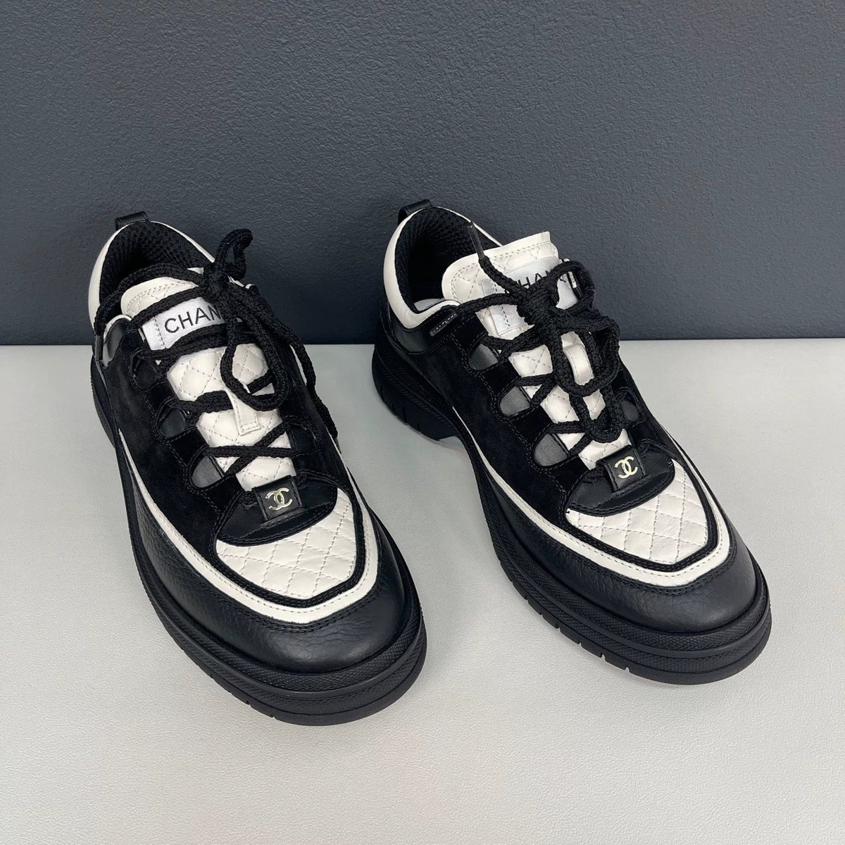 Chanel Panda Loafers