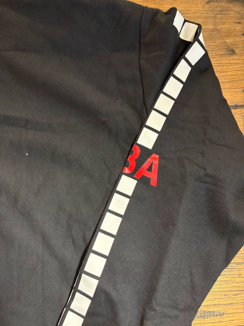 HBA Hood By Air FW15 Black Detroit Orgy Cotton Hoodie