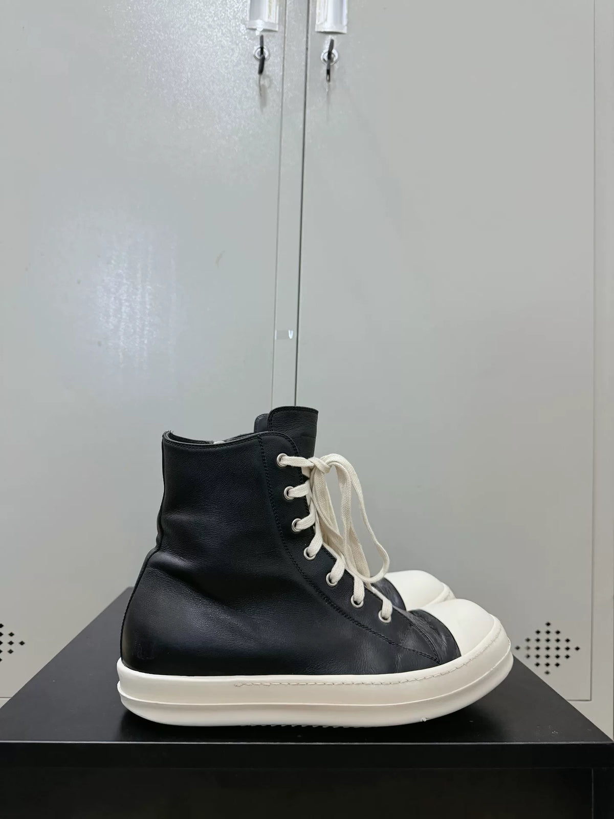 Rick Owens Cowhide Large Converse Sneakers