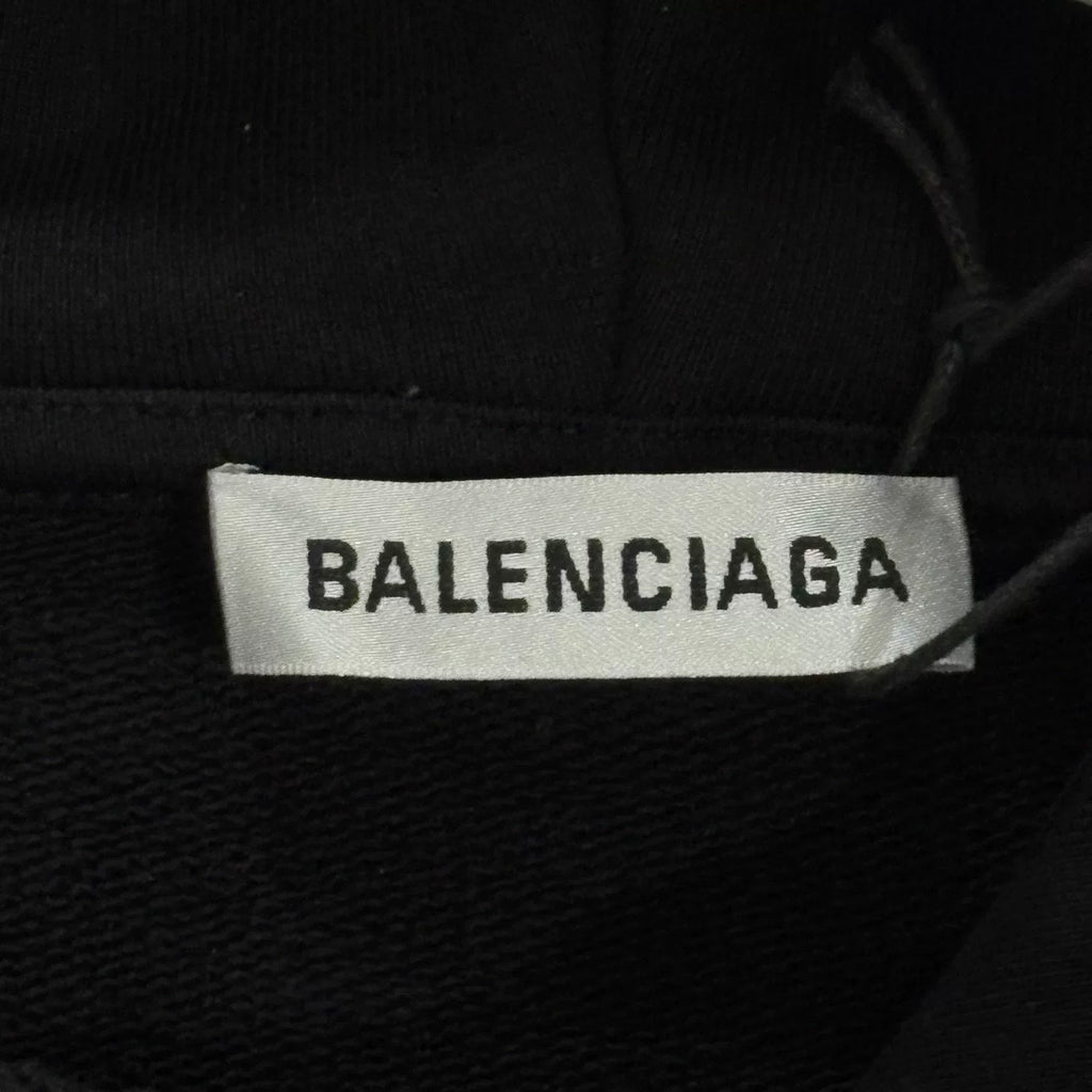 Balenciaga Black Wave Coca-Cola Hooded Sweater