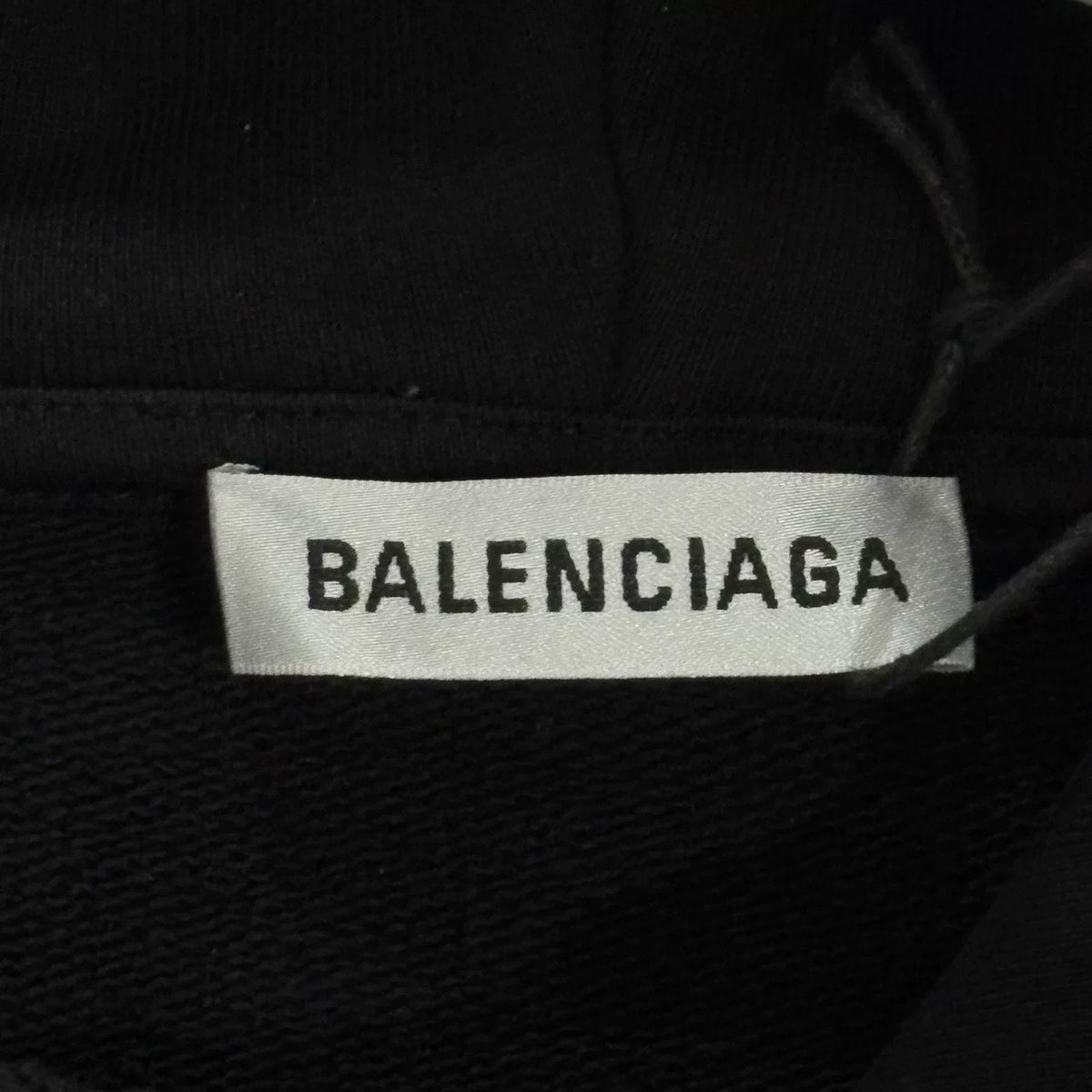 Balenciaga Black Wave Coca-Cola Hooded Sweater