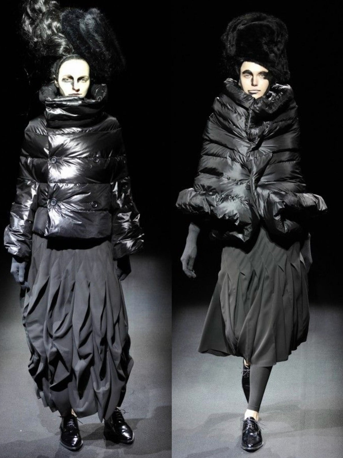 Junya Watanabe 2009 Down Jacket Runway Top