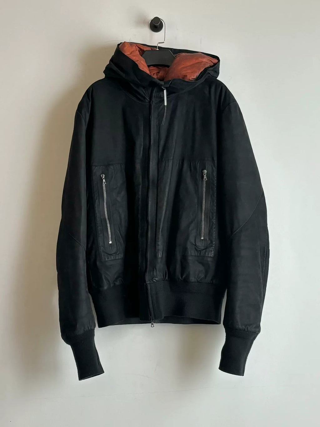 Isaac Sellam | Draped Leather Cotton Jacket
